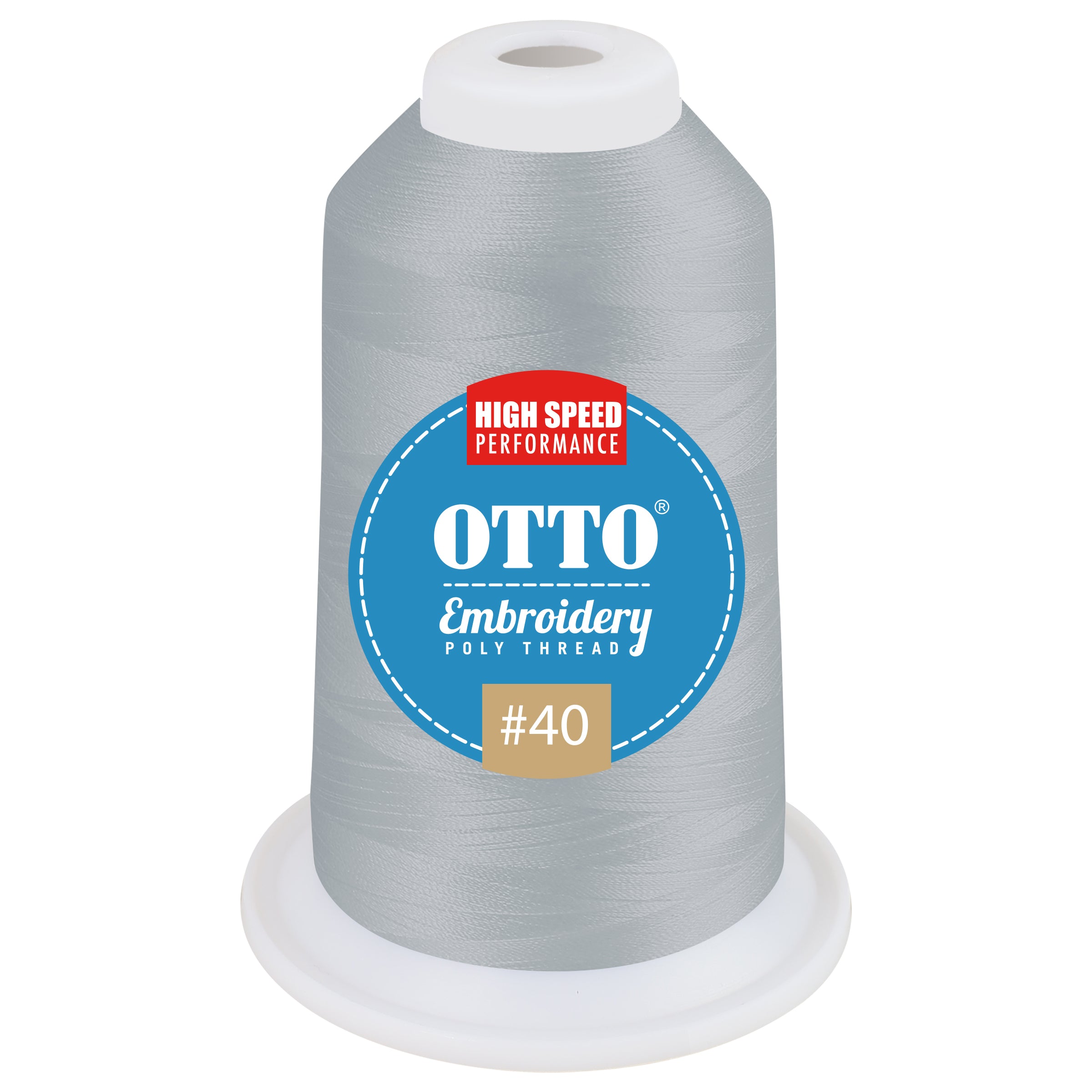 OTTO Embroidery Poly Thread #40 1,100 yd. Cone OTTO 157-108 Otto Cap 3429 - Thread 3429 OSFM