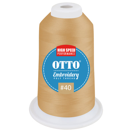 OTTO Embroidery Poly Thread #40 1,100 yd. Cone OTTO 157-108