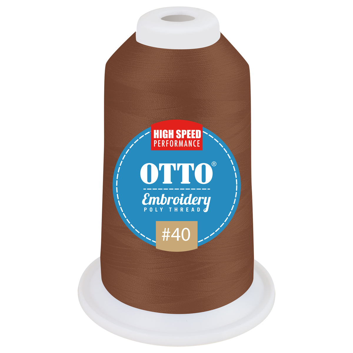 OTTO Embroidery Poly Thread #40 1,100 yd. Cone OTTO 157-108 Otto Cap 3469 - Thread 3469 OSFM