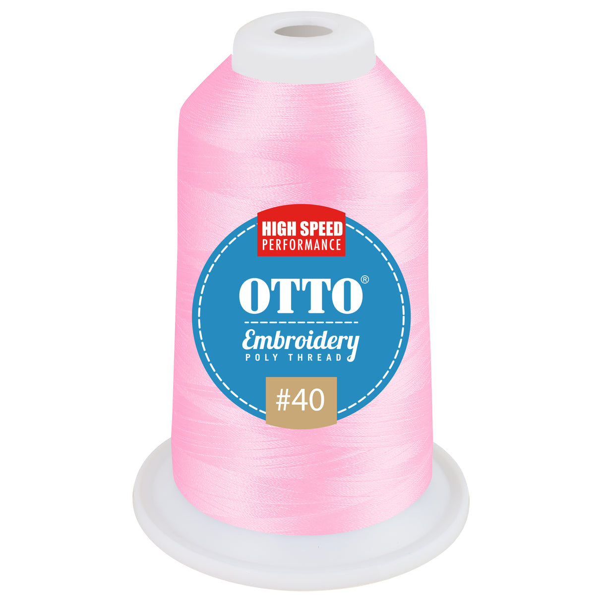 OTTO Embroidery Poly Thread #40 1,100 yd. Cone OTTO 157-108