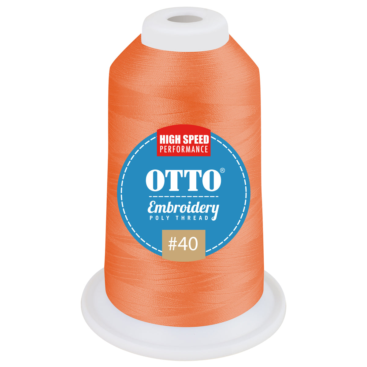 OTTO Embroidery Poly Thread #40 1,100 yd. Cone OTTO 157-108