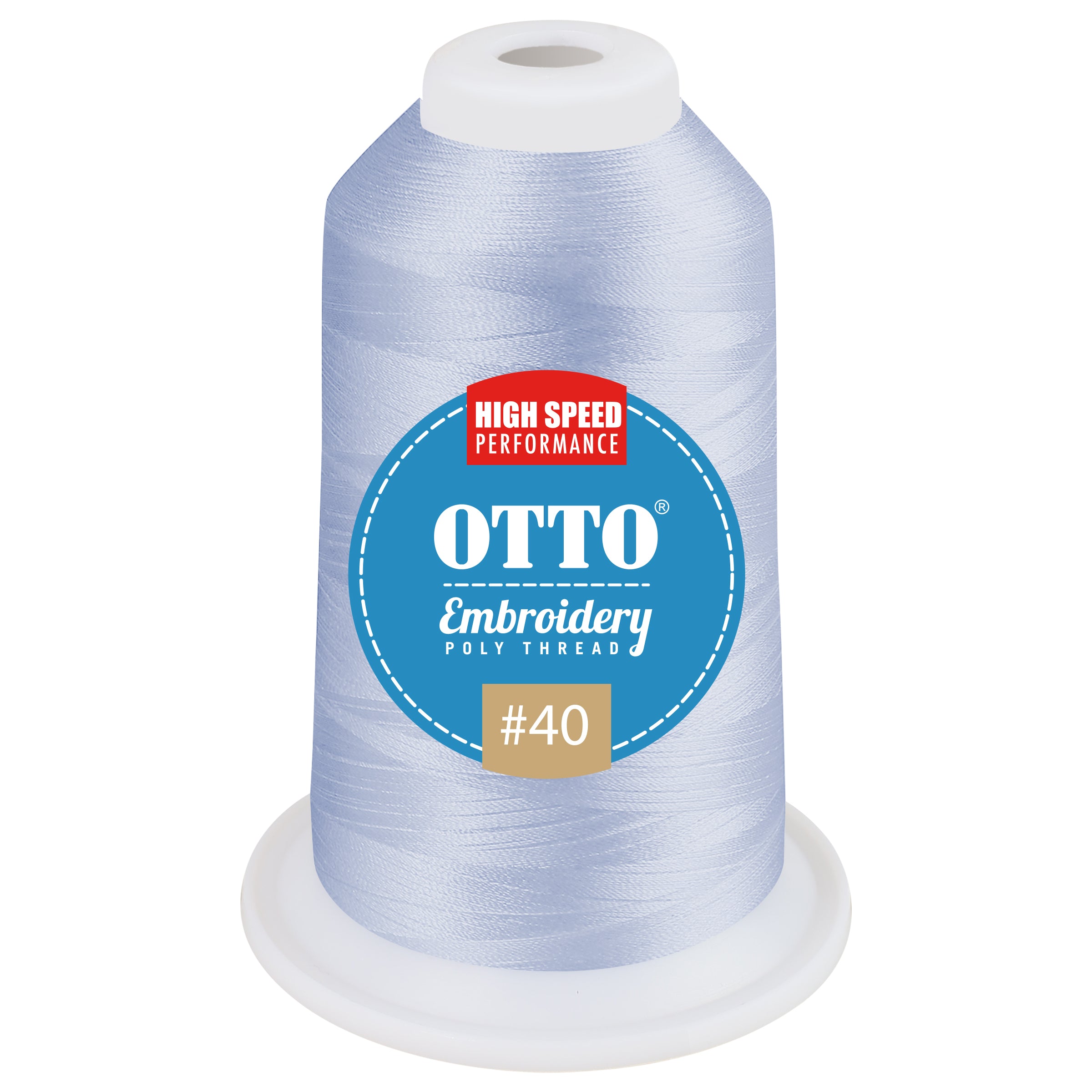 OTTO Embroidery Poly Thread #40 1,100 yd. Cone OTTO 157-108 Otto Cap 42092 - Thread 42092 OSFM