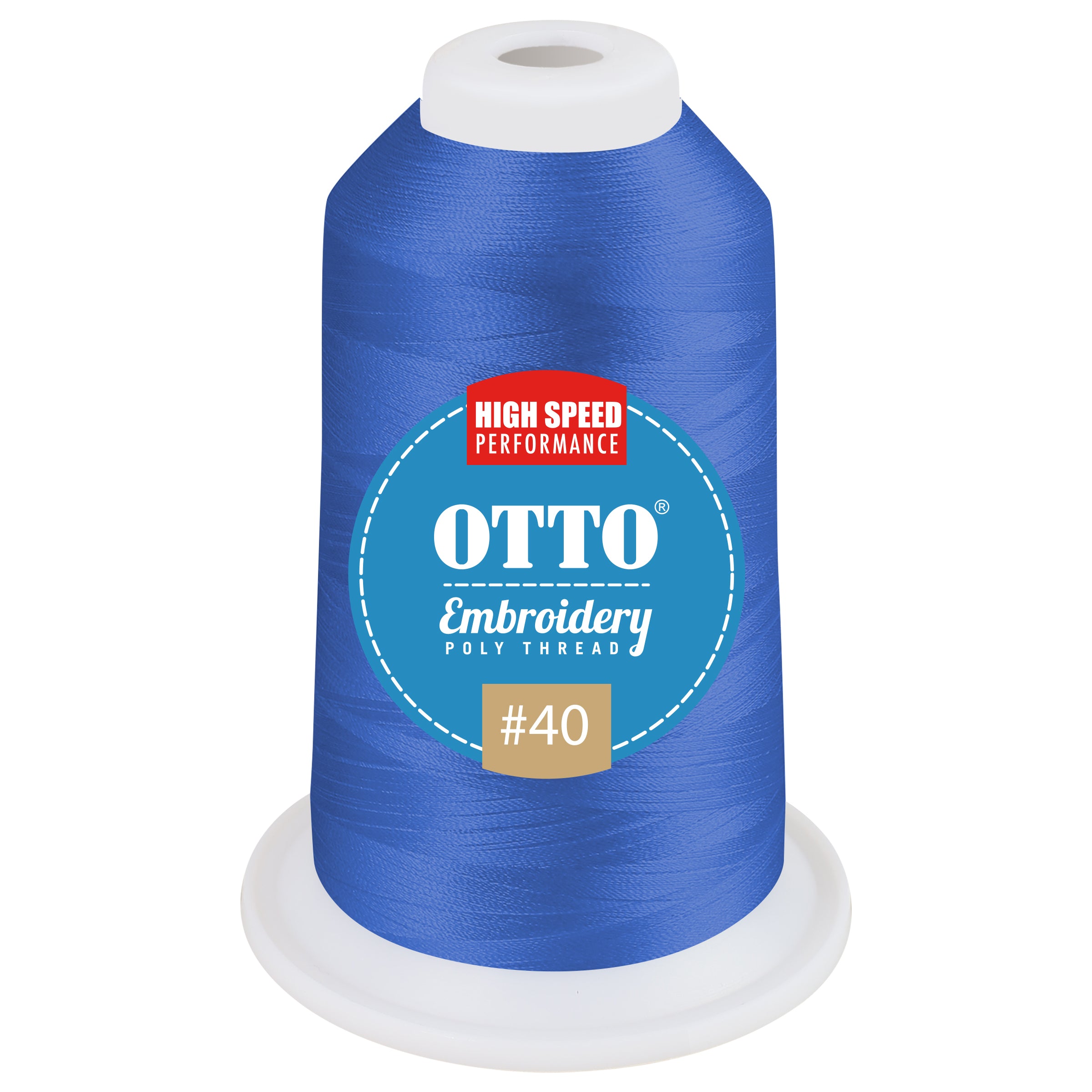 OTTO Embroidery Poly Thread #40 1,100 yd. Cone OTTO 157-108 Otto Cap 42132 - Thread 42132 OSFM