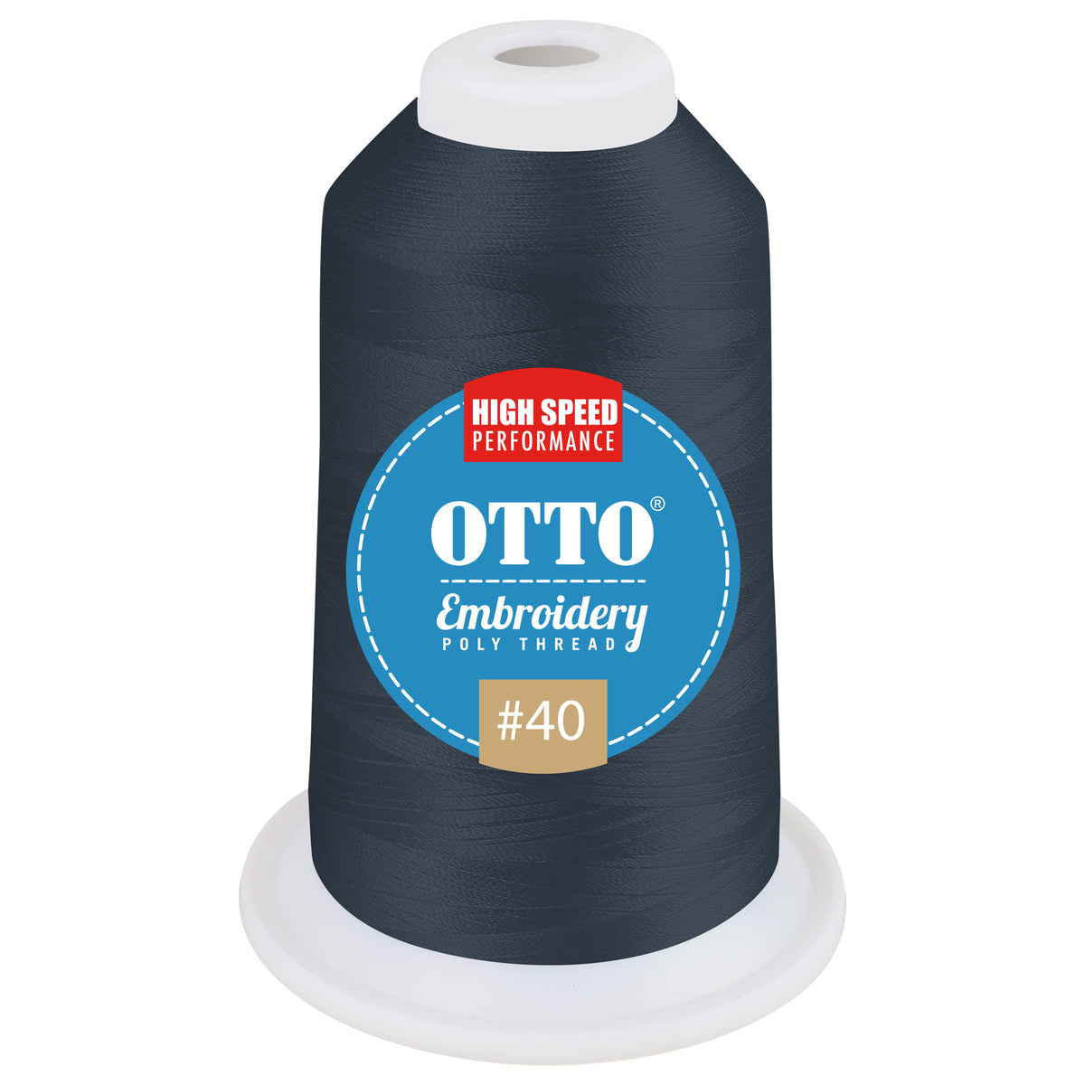 OTTO Embroidery Poly Thread #40 1,100 yd. Cone OTTO 157-108 Otto Cap 42362 - Thread 42362 OSFM