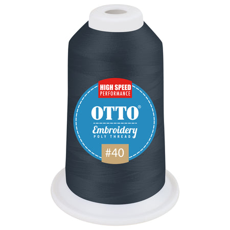 OTTO Embroidery Poly Thread #40 1,100 yd. Cone OTTO 157-108 Otto Cap 42362 - Thread 42362 OSFM