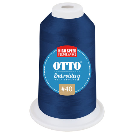 OTTO Embroidery Poly Thread #40 1,100 yd. Cone OTTO 157-108
