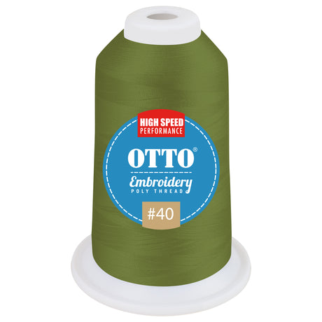 OTTO Embroidery Poly Thread #40 1,100 yd. Cone OTTO 157-108