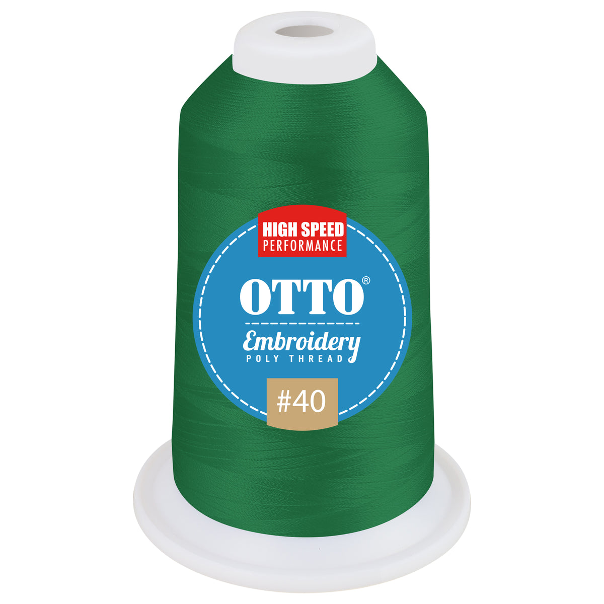 OTTO Embroidery Poly Thread #40 1,100 yd. Cone OTTO 157-108 Otto Cap 47734 - Thread 47734 OSFM