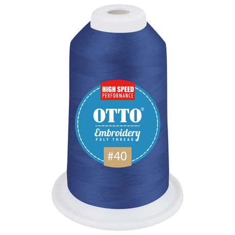 OTTO Embroidery Poly Thread #40 1,100 yd. Cone OTTO 157-108