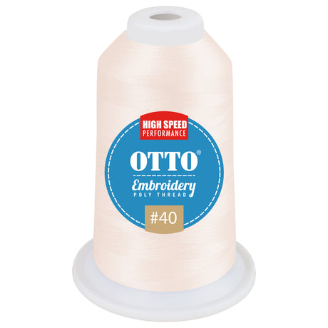 OTTO Embroidery Poly Thread #40 1,100 yd. Cone OTTO 157-108