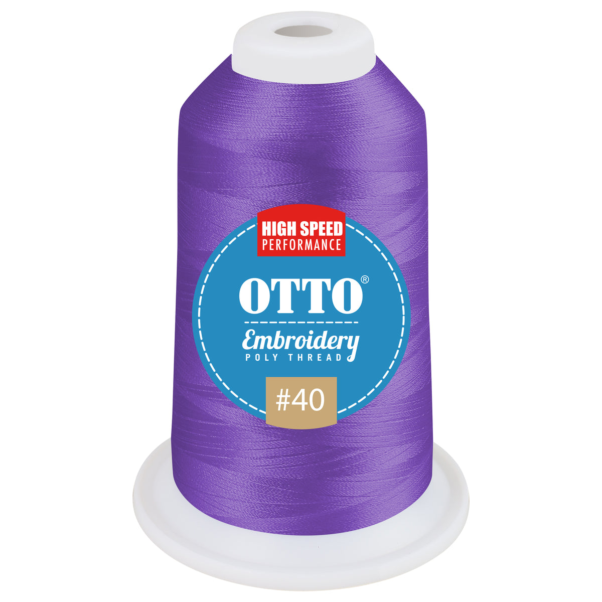 OTTO Embroidery Poly Thread #40 1,100 yd. Cone OTTO 157-108 Otto Cap 510219 - Thread 510219 OSFM