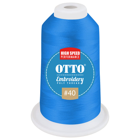 OTTO Embroidery Poly Thread #40 1,100 yd. Cone OTTO 157-108 Otto Cap 510273 - Thread 510273 OSFM