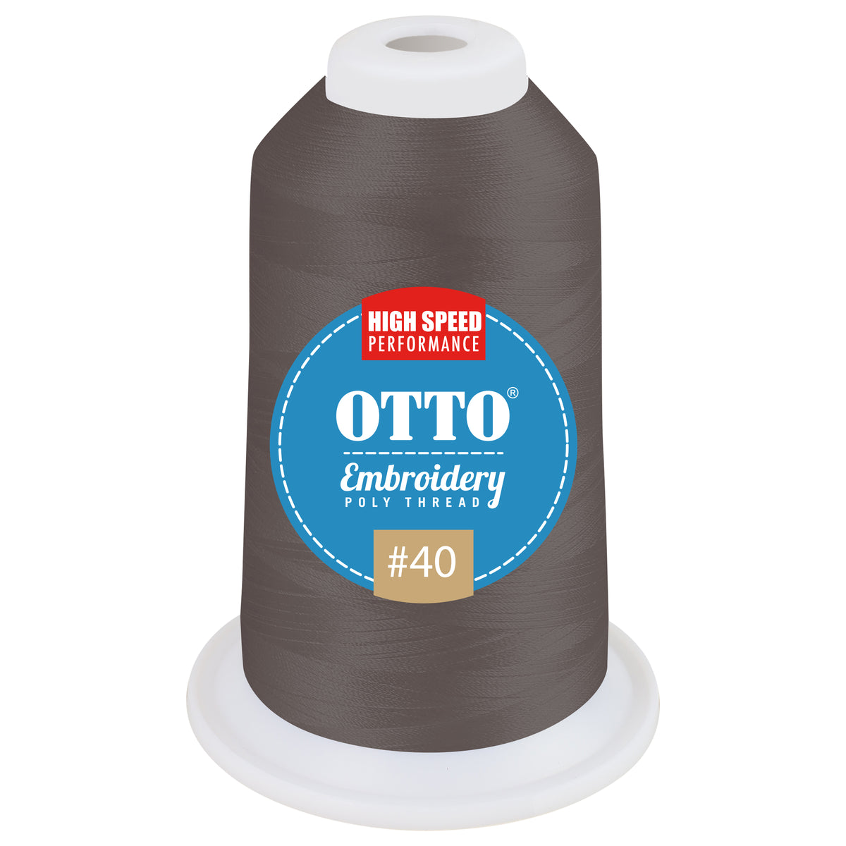 OTTO Embroidery Poly Thread #40 1,100 yd. Cone OTTO 157-108 Otto Cap 510397 - Thread 510397 OSFM