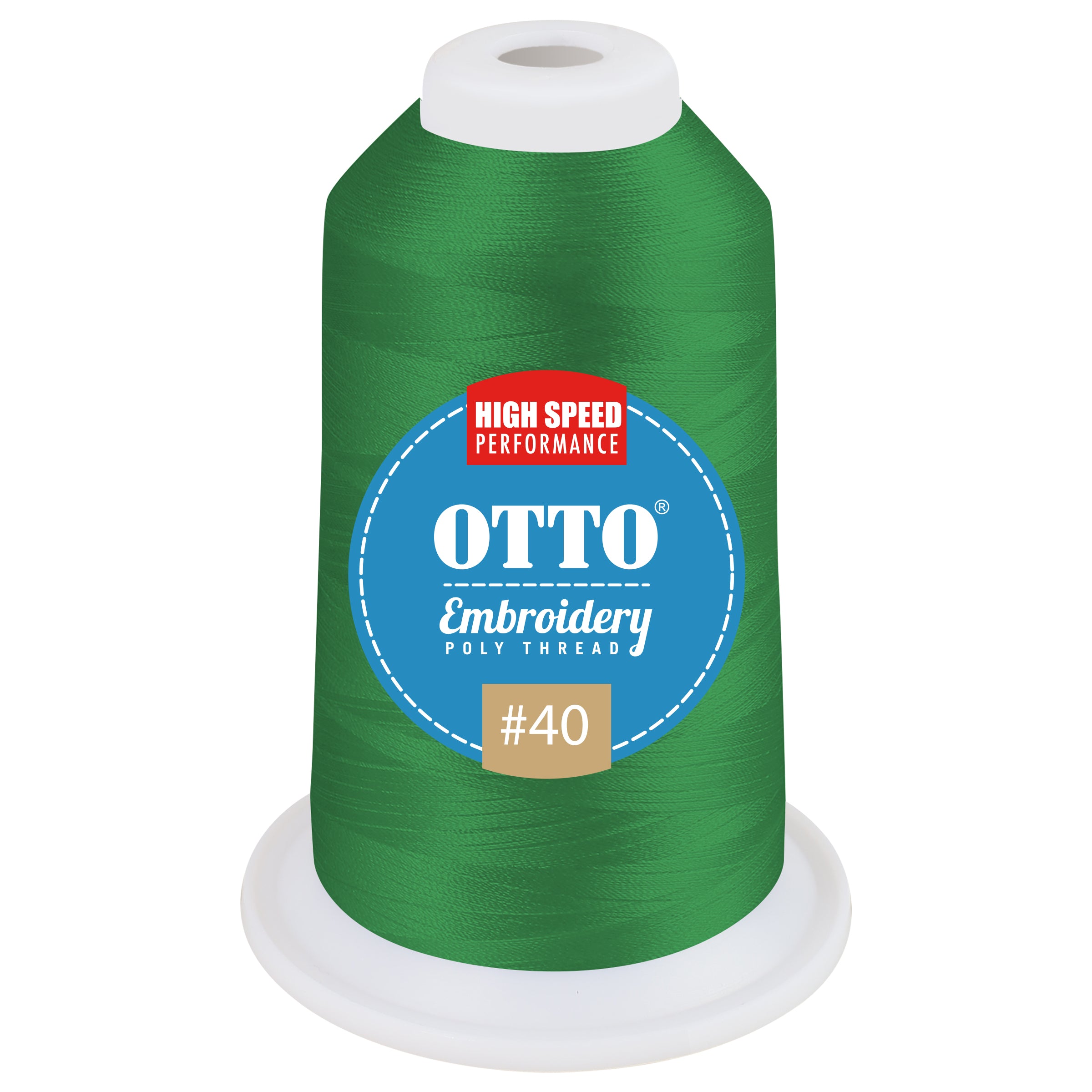 OTTO Embroidery Poly Thread #40 1,100 yd. Cone OTTO 157-108 Otto Cap 900555 - Thread 900555 OSFM