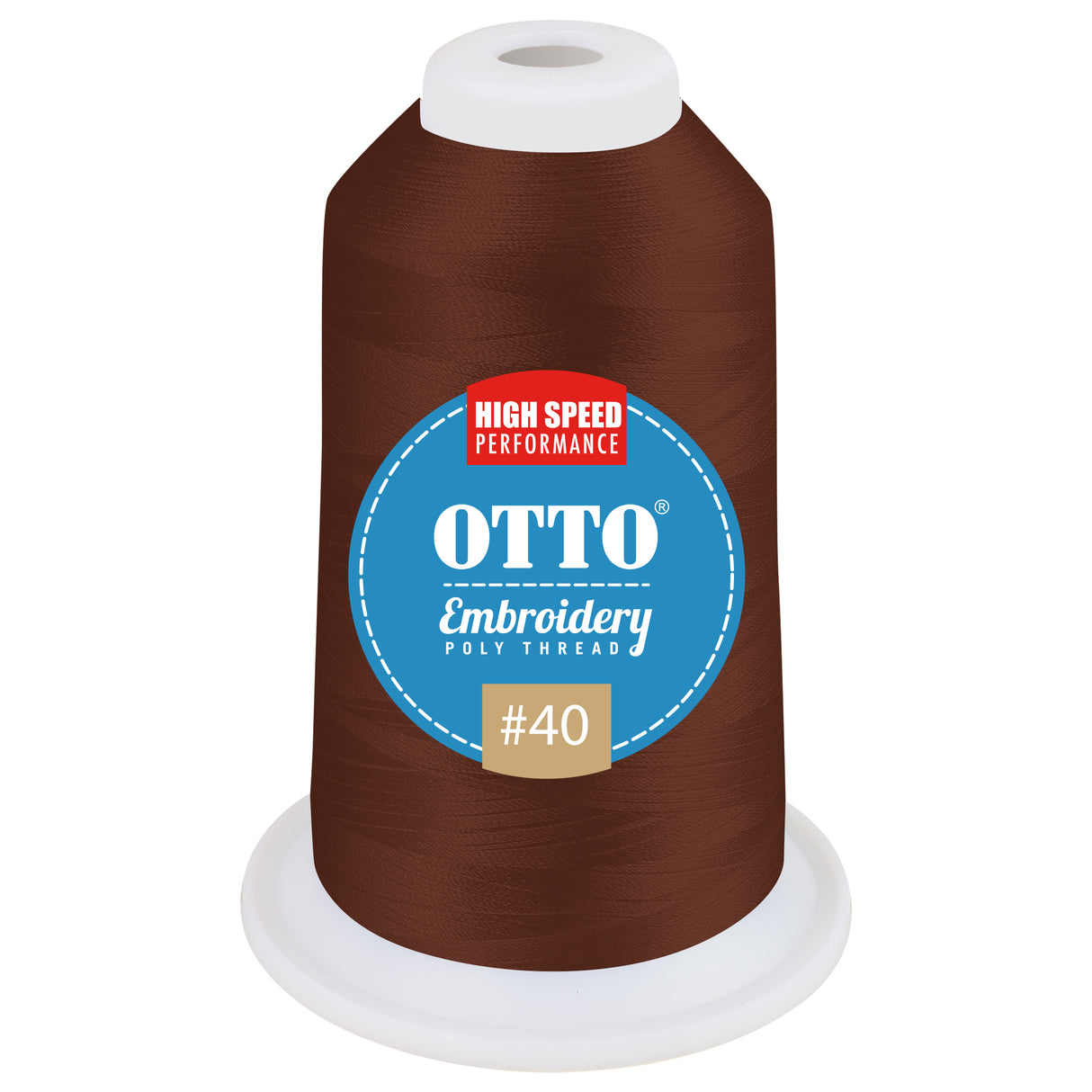 OTTO Embroidery Poly Thread #40 1,100 yd. Cone OTTO 157-108