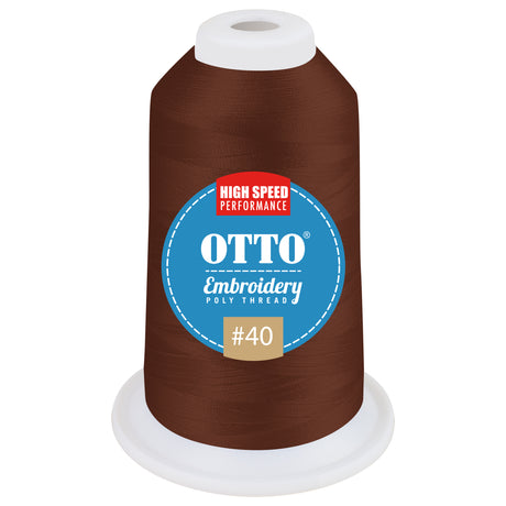 OTTO Embroidery Poly Thread #40 1,100 yd. Cone OTTO 157-108