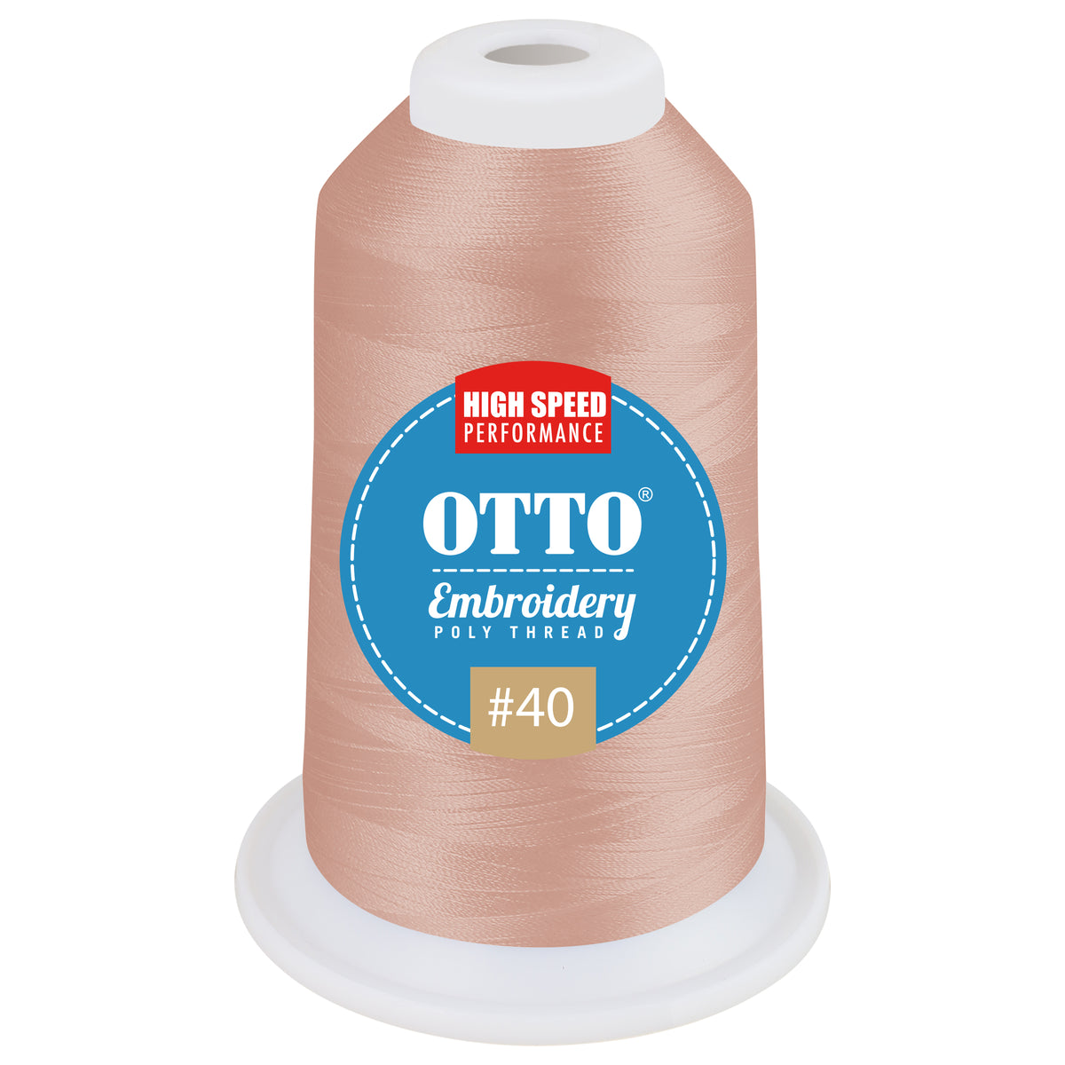 OTTO Embroidery Poly Thread #40 1,100 yd. Cone OTTO 157-108 Otto Cap 99086 - Thread 99086 OSFM