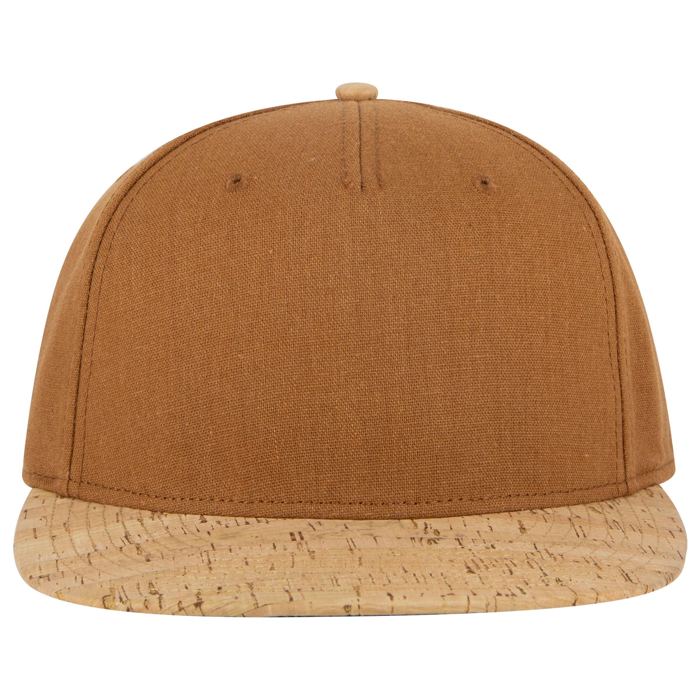 OTTO CAP "OTTO SNAP" 5 Panel Pro Style Snapback Hat OTTO 158-1176 Otto Cap 11284 - Cork/Cy Brn OSFM - Adult