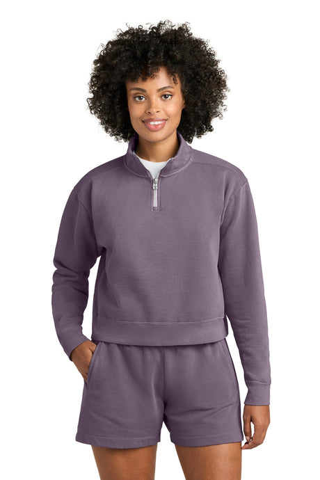 Comfort Colors ®  Women's Mid-Length 1/4-Zip Sweatshirt 1580L - Comfort Colors 1580L
