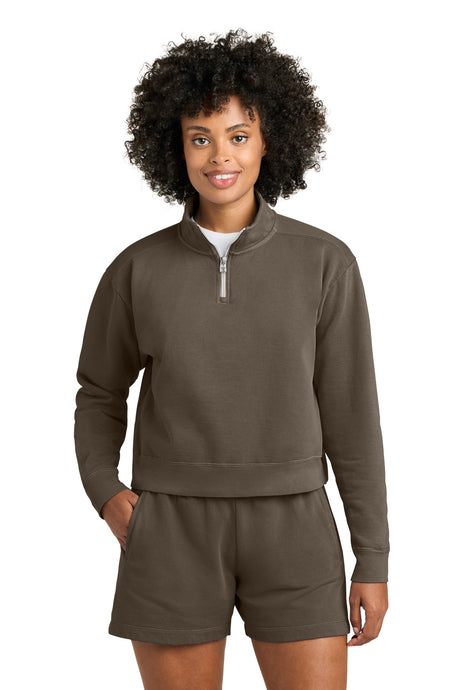 Comfort Colors ®  Women's Mid-Length 1/4-Zip Sweatshirt 1580L - Comfort Colors 1580L