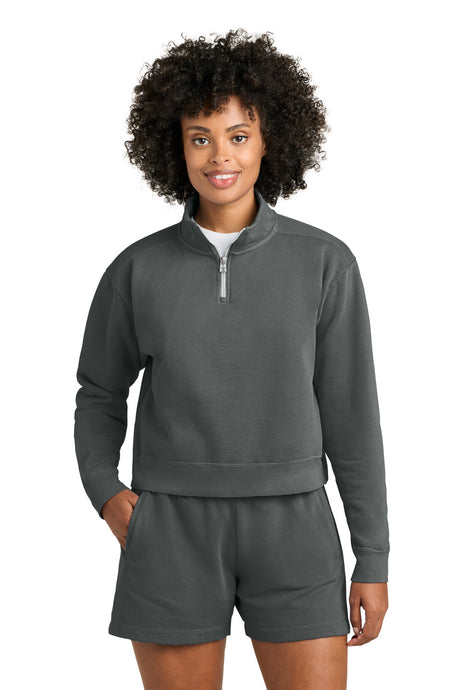 Comfort Colors ®  Women's Mid-Length 1/4-Zip Sweatshirt 1580L - Comfort Colors 1580L