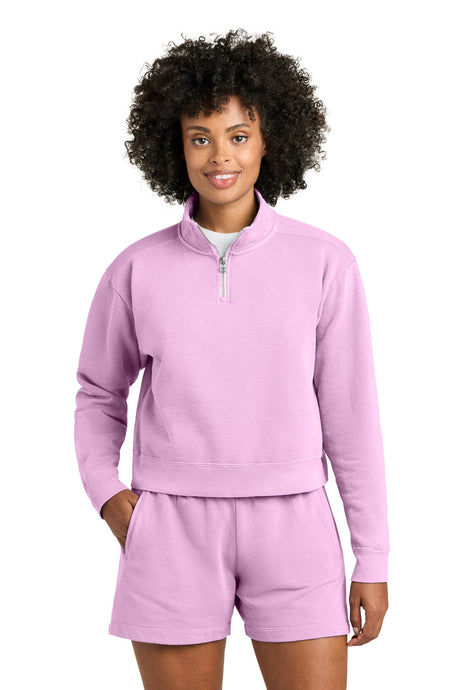 Comfort Colors ®  Women's Mid-Length 1/4-Zip Sweatshirt 1580L - Comfort Colors 1580L