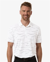 Adidas A2015 Mens Ultimate365 Mesh Glimmer Print Polo