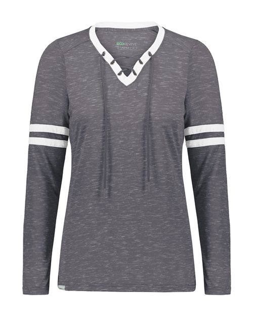 Holloway Women's Eco Revive™ Monterey Long Sleeve V-Neck T-Shirt - Holloway 223246