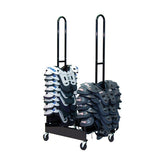 SHOULDER PAD RACK TWO STACKS