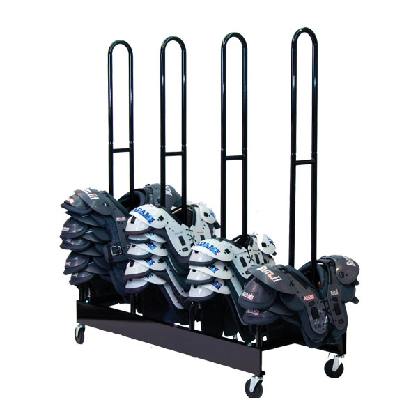 SHOULDER PAD RACK FOUR STACKS