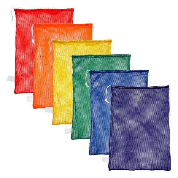 MESH EQUIPMENT BAG 36" X 24" SET OF 6 COLORS