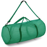 MESH DUFFEL BAG GREEN