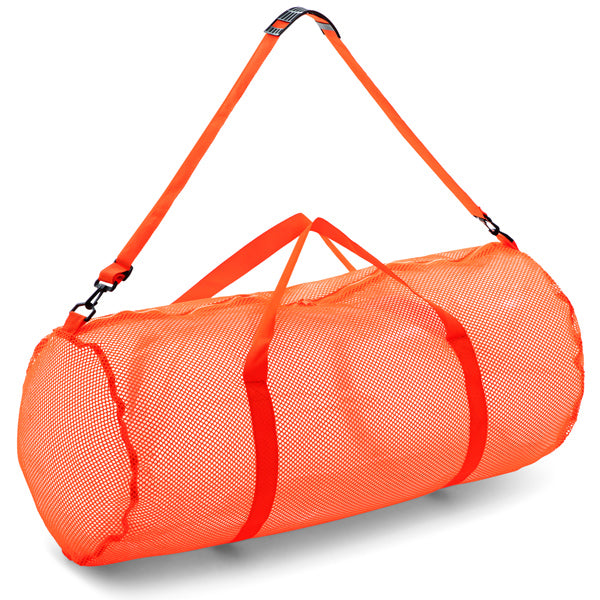 MESH DUFFEL BAG ORANGE