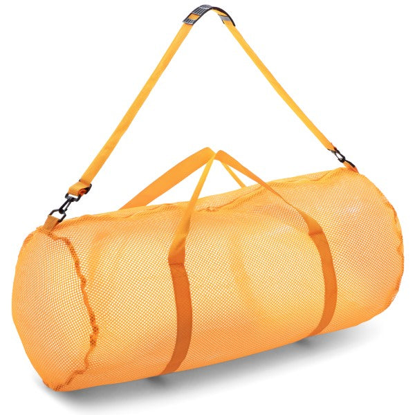 MESH DUFFEL BAG YELLOW