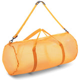 MESH DUFFEL BAG YELLOW