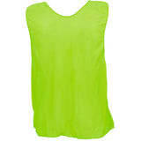 PRACTICE VEST, YOUTH NEON GREEN