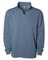 Independent Trading Co. Unisex Pigment-Dyed Quarter-Zip Pullover - Independent Trading Co. PRM4600QZ