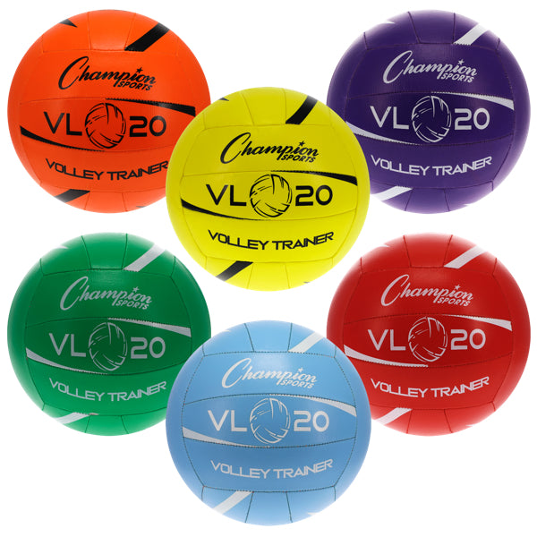 VOLLEYBALL TRAINER SIZE 8, SET OF SIX COLORS