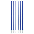 COACHING STICKS, SET OF 6 BLUE