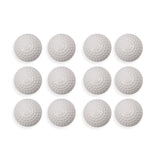 DIMPLED PITCHING MACHINE BASEBALLS WHITE