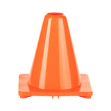 6"H HIGH-VISIBILITY FLEXIBLE VINYL CONE ORANGE