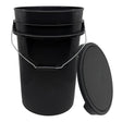 6 GALLON BALL BUCKET BLACK