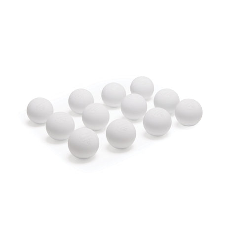 NOCSAE LACROSSE BALLS, BULK PACK WHITE