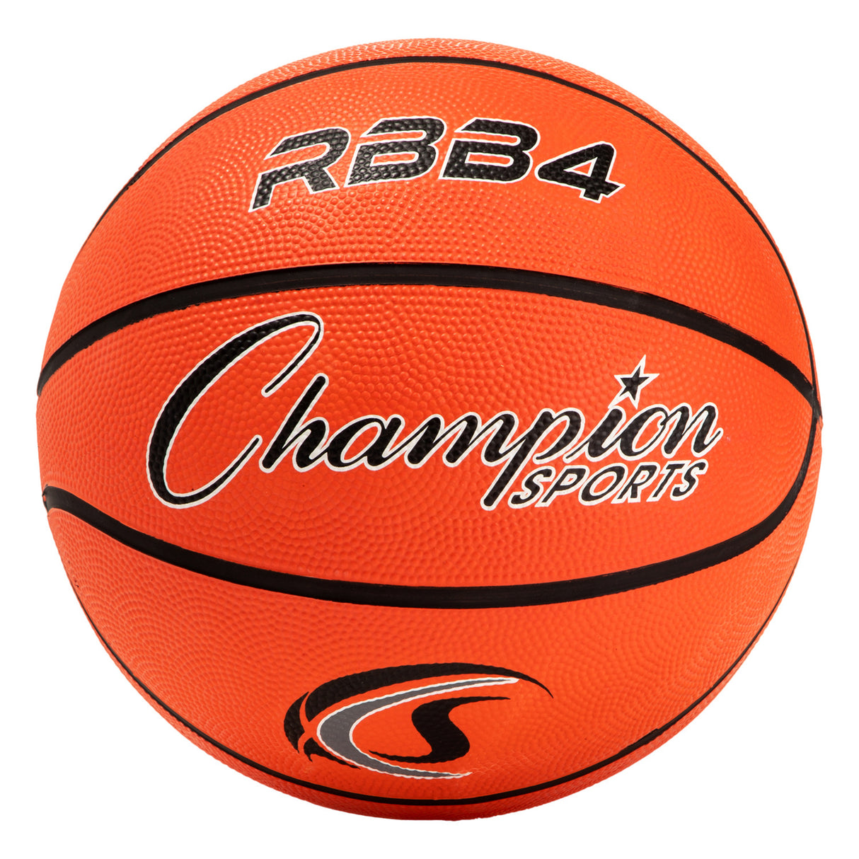 SIZE 6 RUBBER BASKETBALL Orange