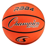 SIZE 6 RUBBER BASKETBALL Orange