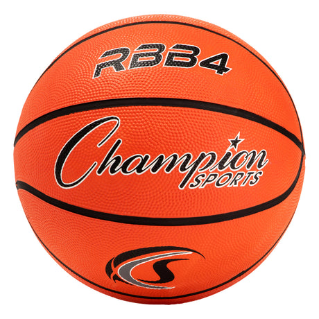 SIZE 6 RUBBER BASKETBALL Orange