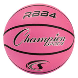SIZE 6 RUBBER BASKETBALL Pink