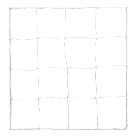 3.0 MM OFFICIAL SIZE SOCCER NET WHITE