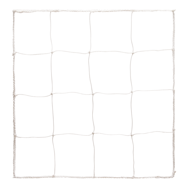 3.0 MM OFFICIAL SIZE SOCCER NET WHITE