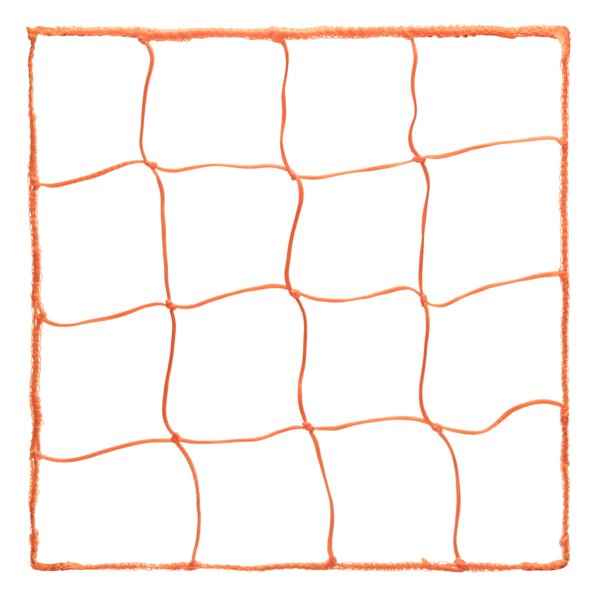 4.0 MM OFFICIAL SIZE SOCCER NET ORANGE